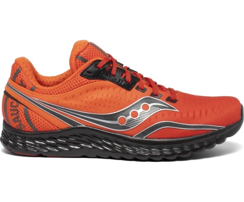 Tenis Saucony Eddie Kinvara 11 Hombre Zapatos Neutrales Naranjas / Negras México MX-312-ZG